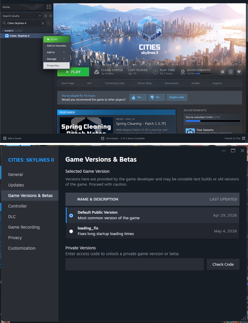Article header image for Cities: Skylines II Update for Loading Bug Patch Notes (4th May 2026)