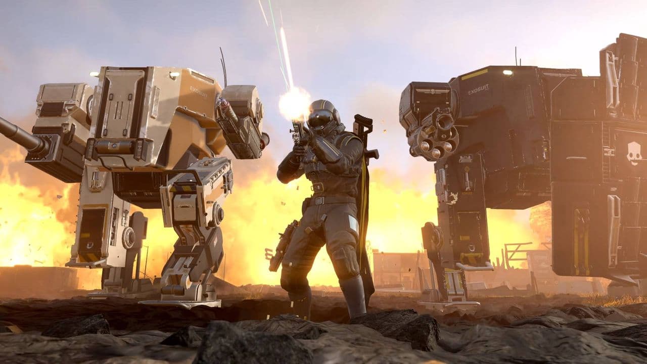 Helldivers 2 key art