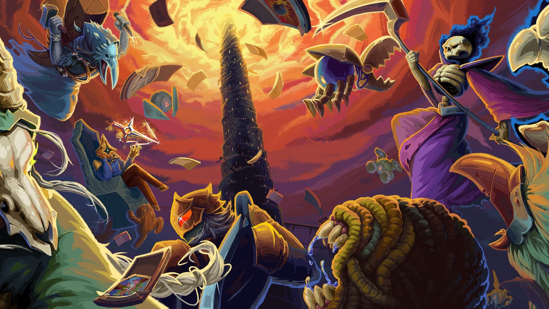Slay the Spire 2 boss encounter gameplay showing a creature in a dark dungeon