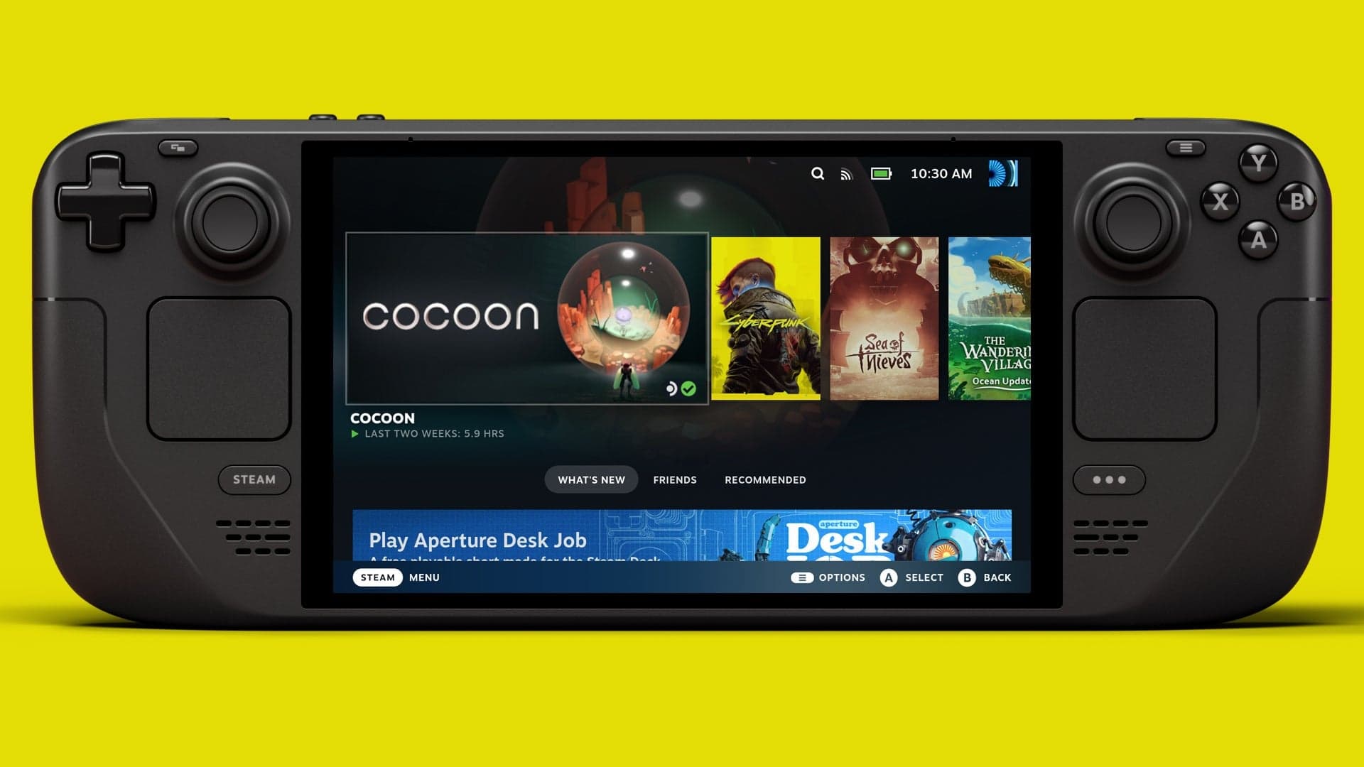 Article header image for Valve Hands Devs FPS Data to Fix Shoddy Deck Games