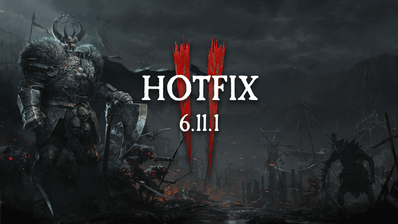 Article header image for Vermintide 2 Hotfix 6.11.1 - 25th of May Patch Notes (25th May 2026)